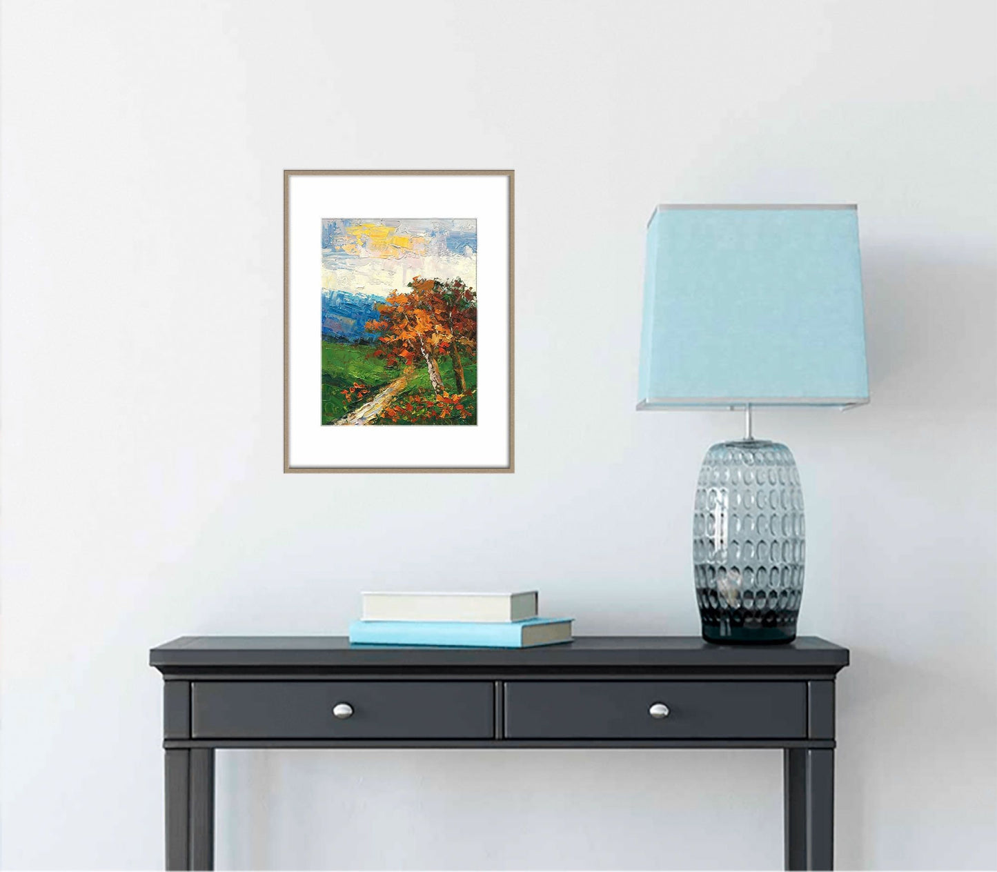 Abstract Canvas Painting, Small Wall Art Oil Painting, Bedroom Wall Decor, Modern Art, Small Abstract Painting, Original Abstract Art