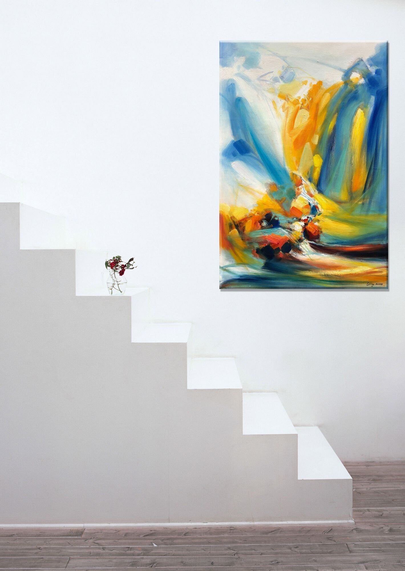 Large Art, Large Abstract Art, Large Wall Art, Canvas Painting, Abstract Painting, Abstract Landscape, Large Painting, Large Art Abstract
