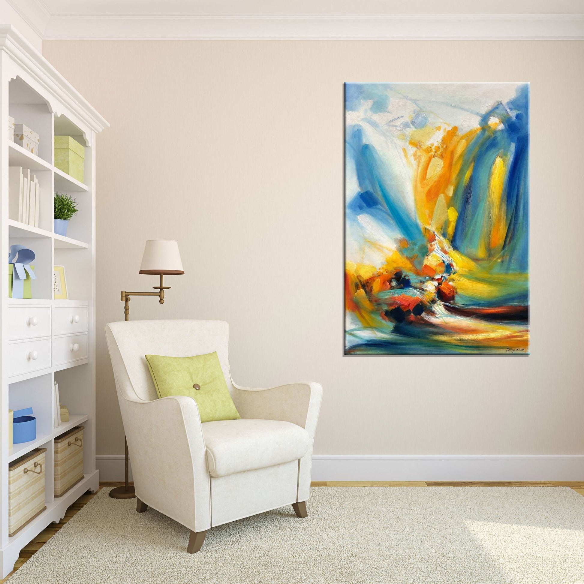 Large Art, Large Abstract Art, Large Wall Art, Canvas Painting, Abstract Painting, Abstract Landscape, Large Painting, Large Art Abstract