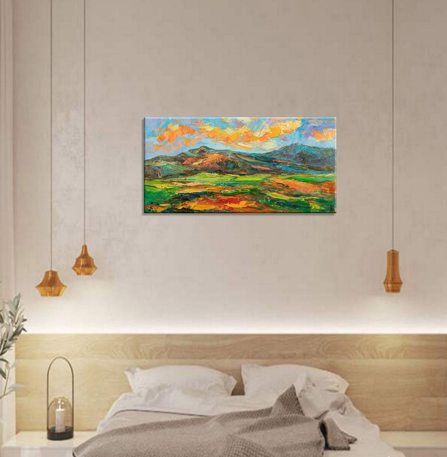 Abstract Painting, Large Wall Art Canvas, Oil Painting Landscape, Contemporary Painting, Wall Decor, Canvas Painting, Original Abstract Art