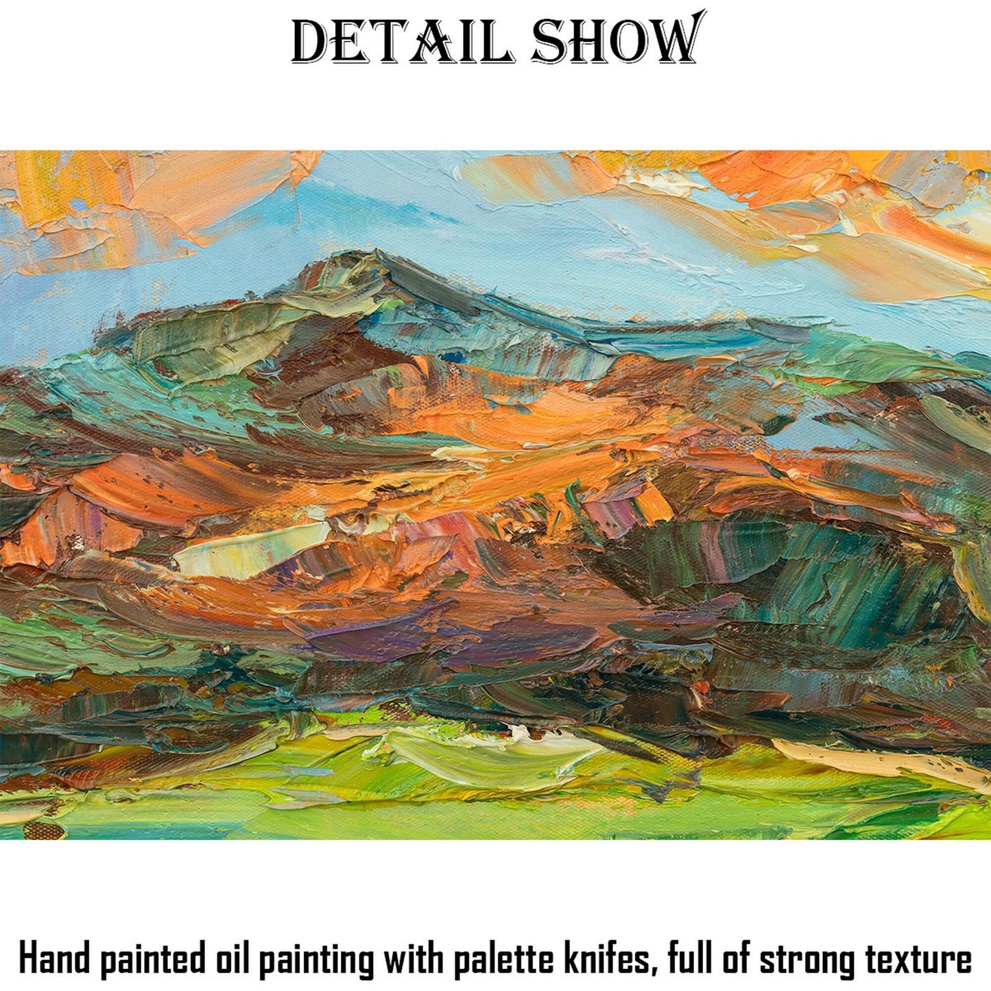 Abstract Painting, Large Wall Art Canvas, Oil Painting Landscape, Contemporary Painting, Wall Decor, Canvas Painting, Original Abstract Art
