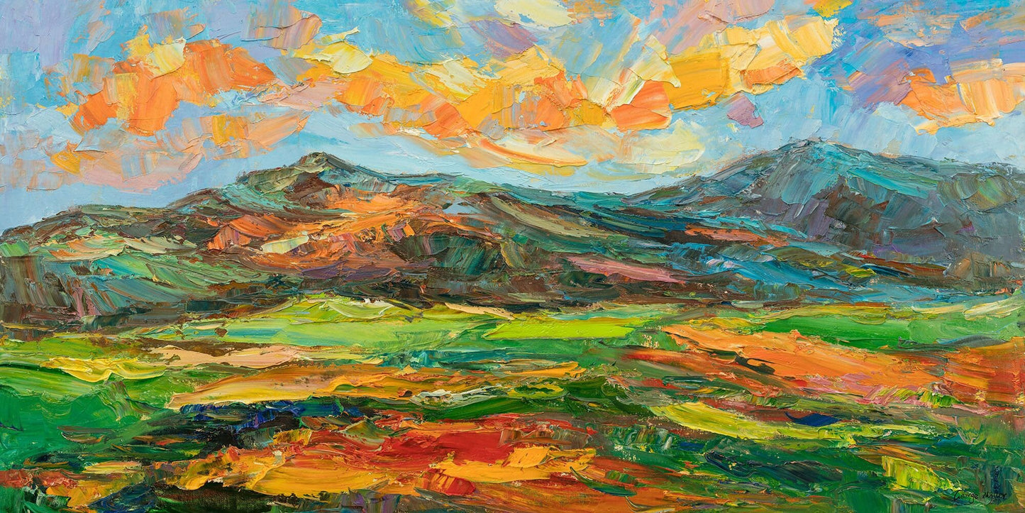 Abstract Painting, Large Wall Art Canvas, Oil Painting Landscape, Contemporary Painting, Wall Decor, Canvas Painting, Original Abstract Art