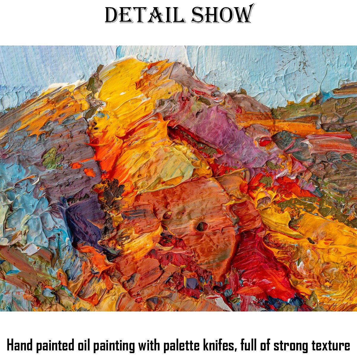 Canvas Art, Small Painting Landscape Mountains, Contemporary Painting, Small Canvas Wall Art, Original Landscape Oil Paintings, Abstract Art