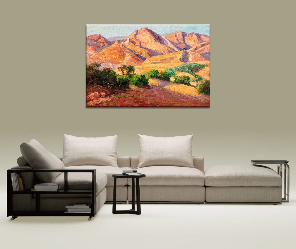 Painting Abstract, Canvas Wall Decor, Modern Art, Original Oil Painting, Canvas Art, Kitchen Wall Decor, Original Landscape Oil Paintings