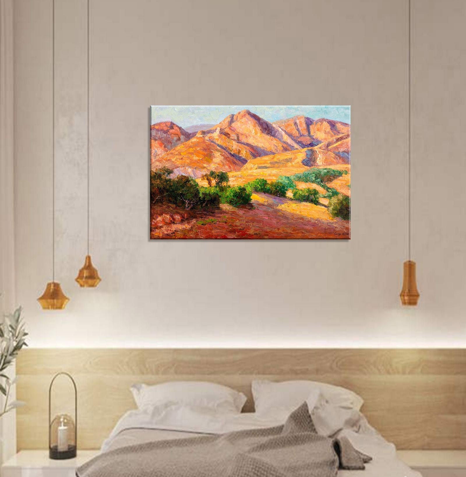 Painting Abstract, Canvas Wall Decor, Modern Art, Original Oil Painting, Canvas Art, Kitchen Wall Decor, Original Landscape Oil Paintings
