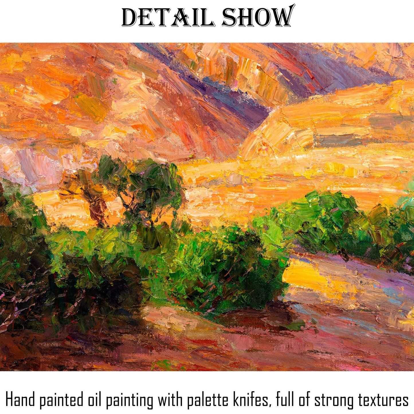 Painting Abstract, Canvas Wall Decor, Modern Art, Original Oil Painting, Canvas Art, Kitchen Wall Decor, Original Landscape Oil Paintings