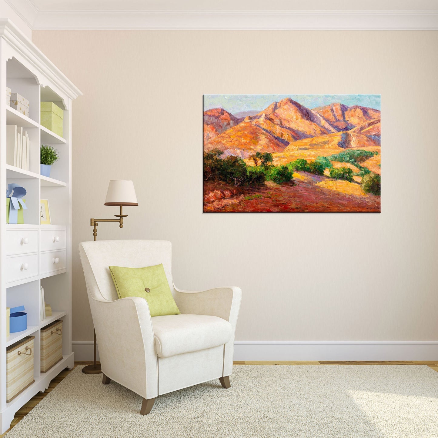 Painting Abstract, Canvas Wall Decor, Modern Art, Original Oil Painting, Canvas Art, Kitchen Wall Decor, Original Landscape Oil Paintings