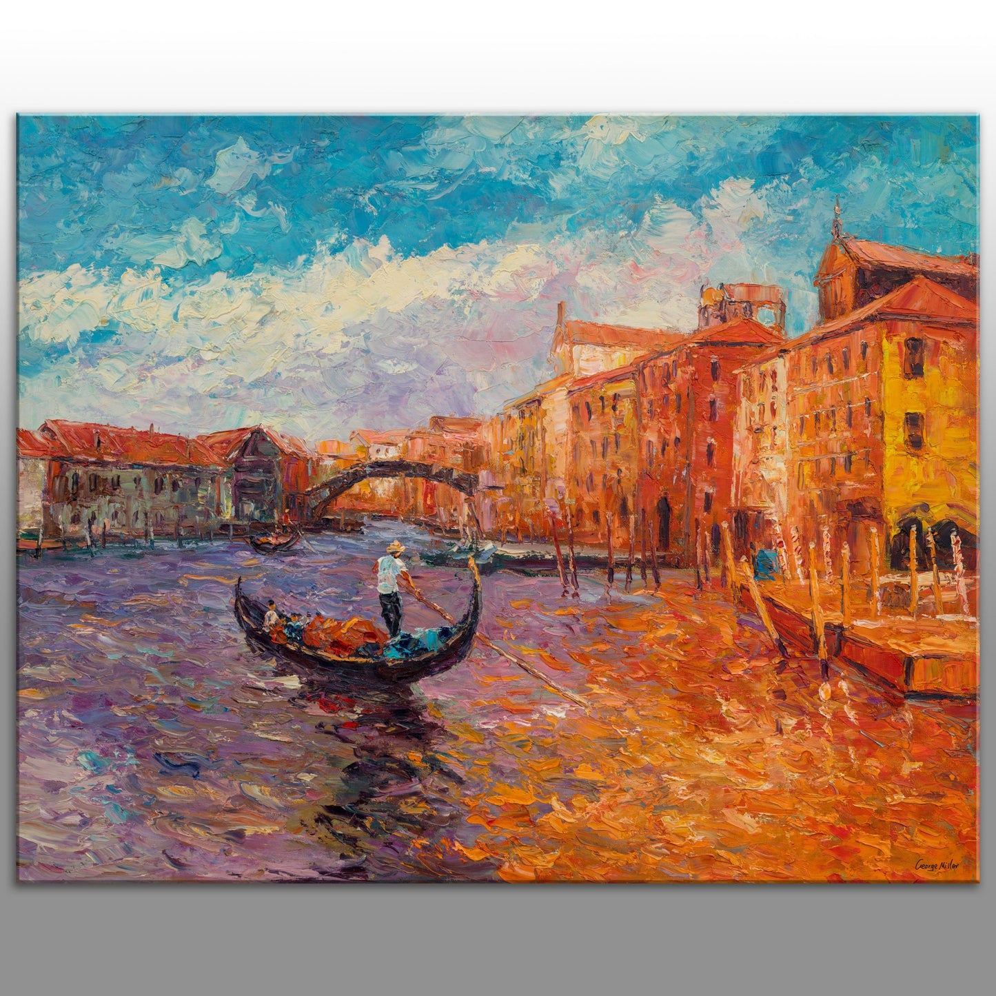 Large Art, Mediterranean Seascape Oil Painting, Sail Boats, Modern Painting, Oil Painting Landscape, Canvas Art, Palette Knife Oil Painting