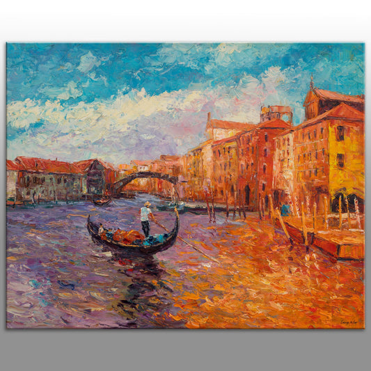 Large Art, Mediterranean Seascape Oil Painting, Sail Boats, Modern Painting, Oil Painting Landscape, Canvas Art, Palette Knife Oil Painting