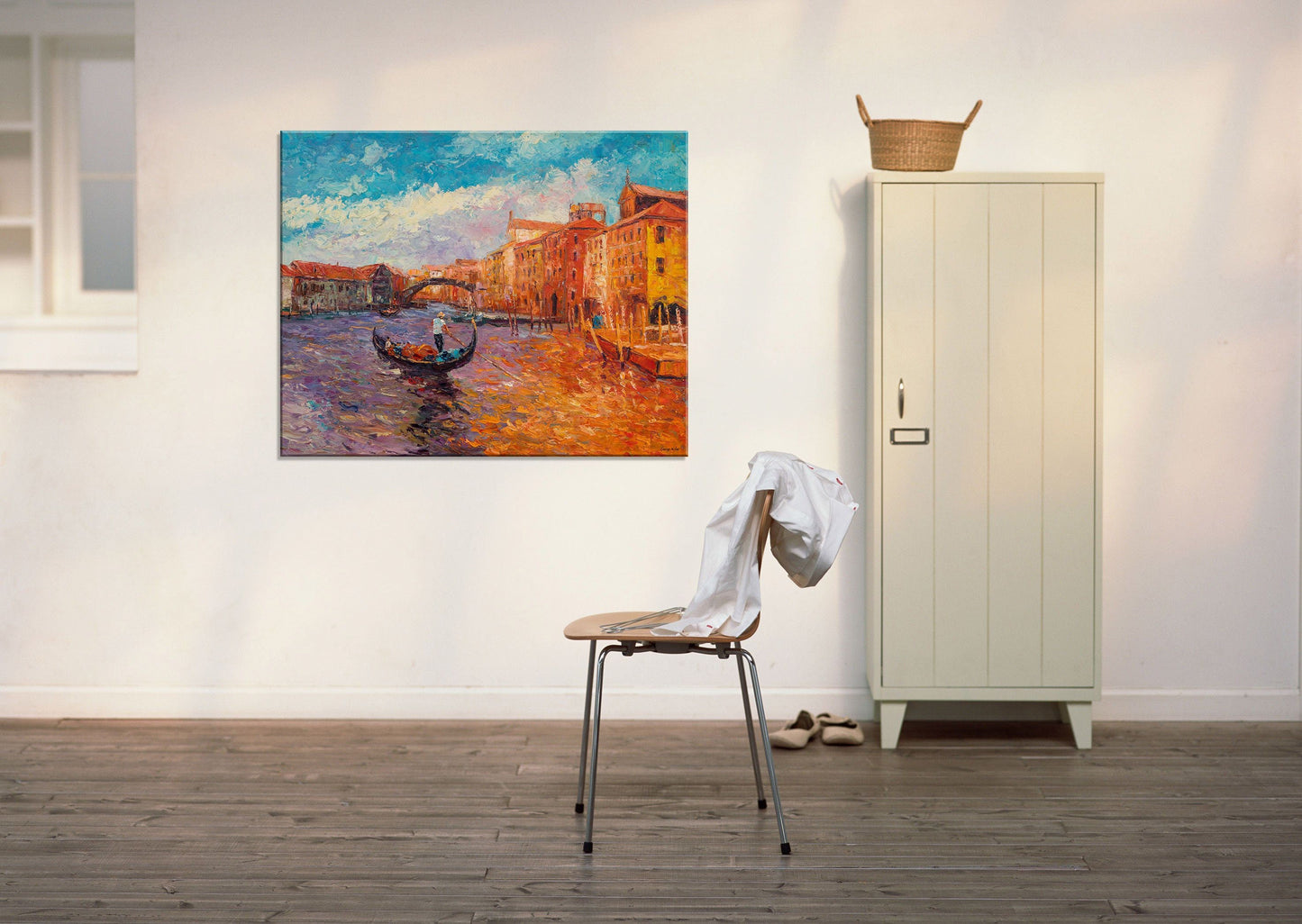 Large Art, Mediterranean Seascape Oil Painting, Sail Boats, Modern Painting, Oil Painting Landscape, Canvas Art, Palette Knife Oil Painting