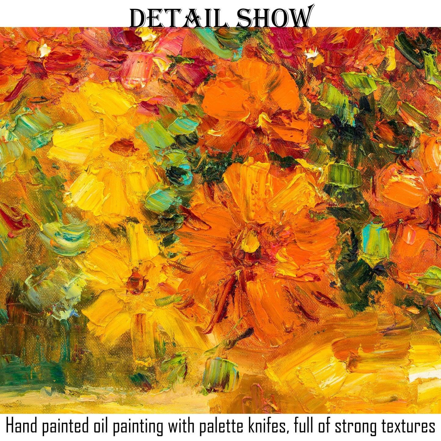 Oil Painting Art, Flower Painting, Contemporary Painting, Bedroom Wall Decor, Flower Art, Large Abstract Painting, Abstract Oil Painting