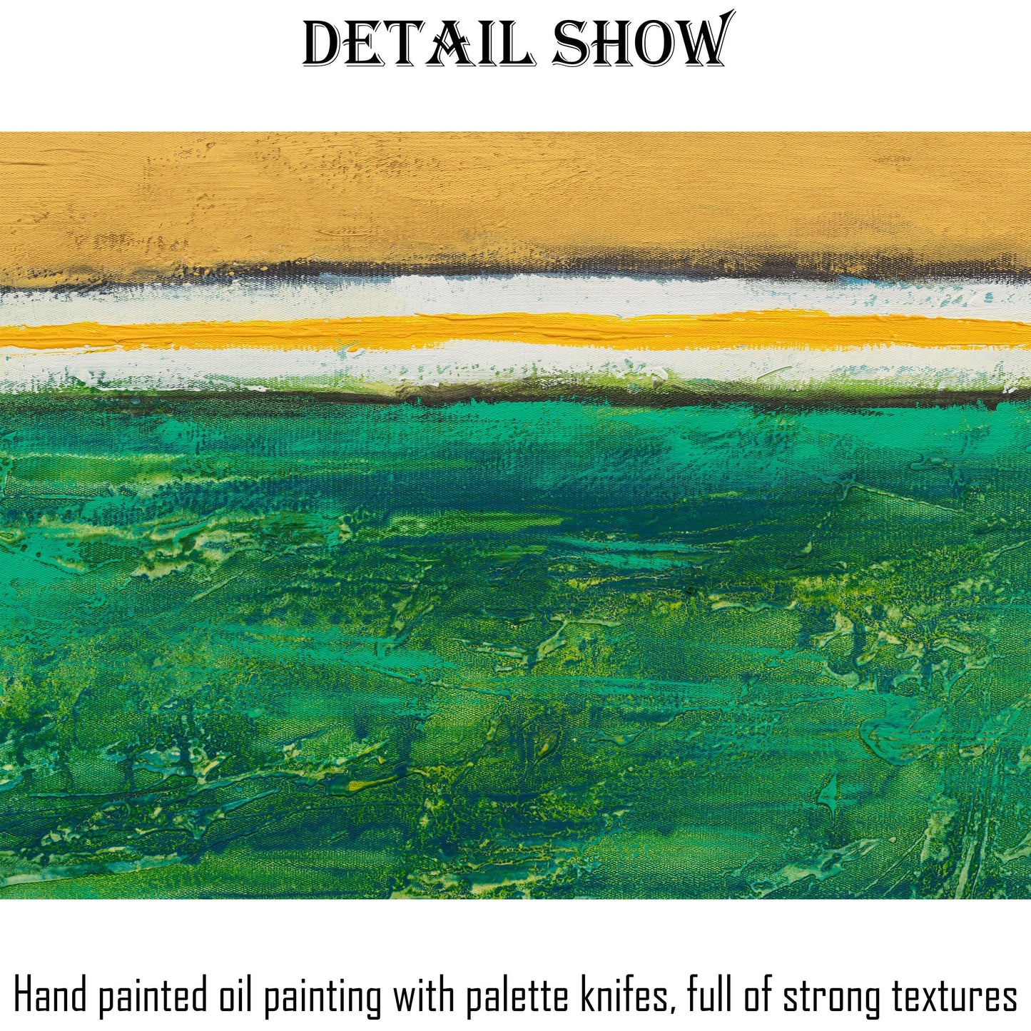 Abstract Painting, Modern Painting, Abstract Canvas Art, Large Wall Art, Large Abstract Art, Painting Abstract, Original Oil Painting Green