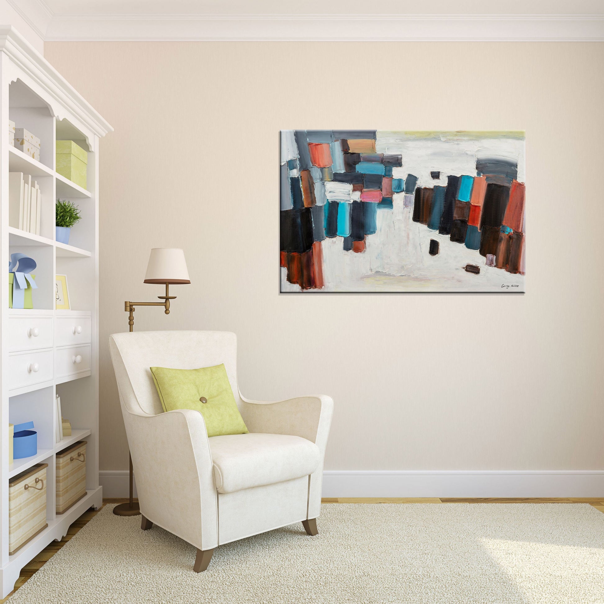 Abstract Art, Large Oil Painting, Contemporary Wall Art, Original Painting, Abstract Canvas Painting, Canvas Art, Black and White Abstract