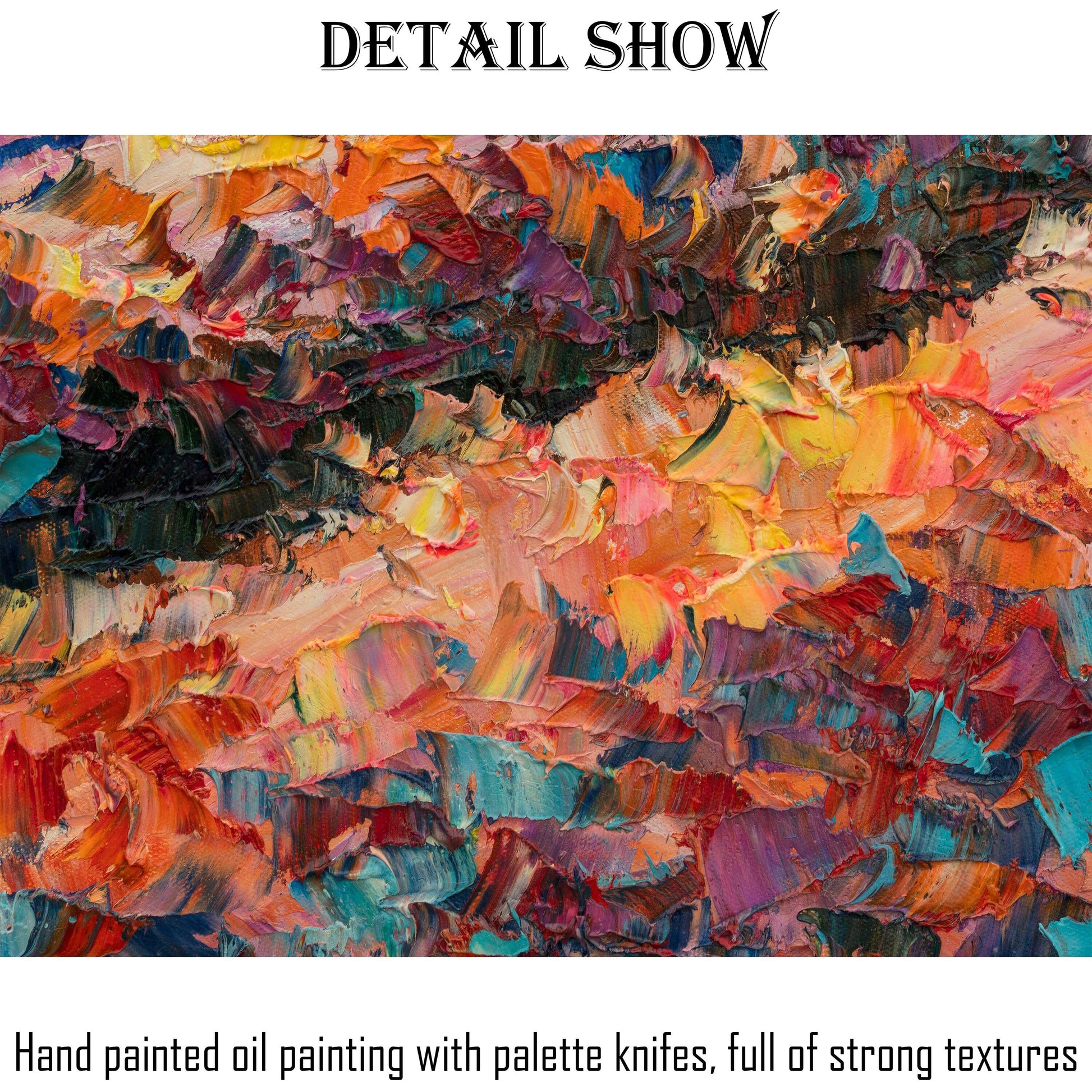 Abstract Painting, Oil Painting, Modern Art, Canvas Wall Art, Abstract Canvas Art, Original Artwork, Large Art, Abstract Landscape Painting