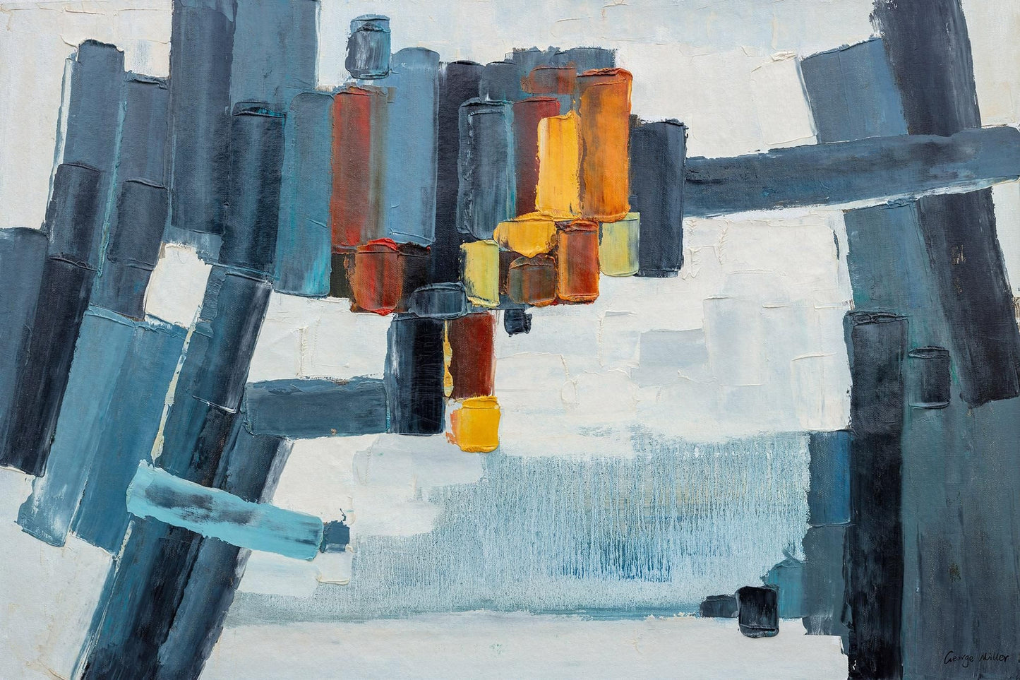 Abstract Art, Modern Painting, Wall Art, Oil Painting Abstract, Large Oil Painting, Abstract Canvas, Black Painting, Original Oil Painting