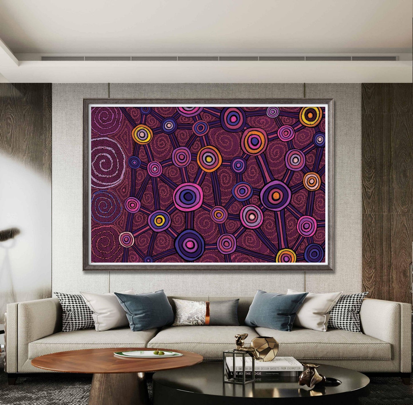 Australian Aboriginal Wall Art Prints, Abstract Art Print, Art Print, Artwork And Prints For Walls, Modern Art Painting, Bedroom Decor