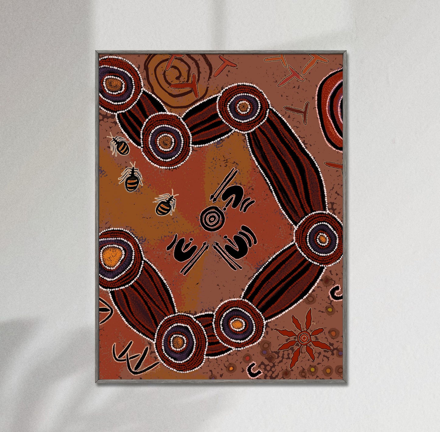 Australian Aboriginal Art, Print, Wall Art Abstract, Abstract Wall Art Prints, Art Print, Artwork, Modern Art Print, Original Art Prints