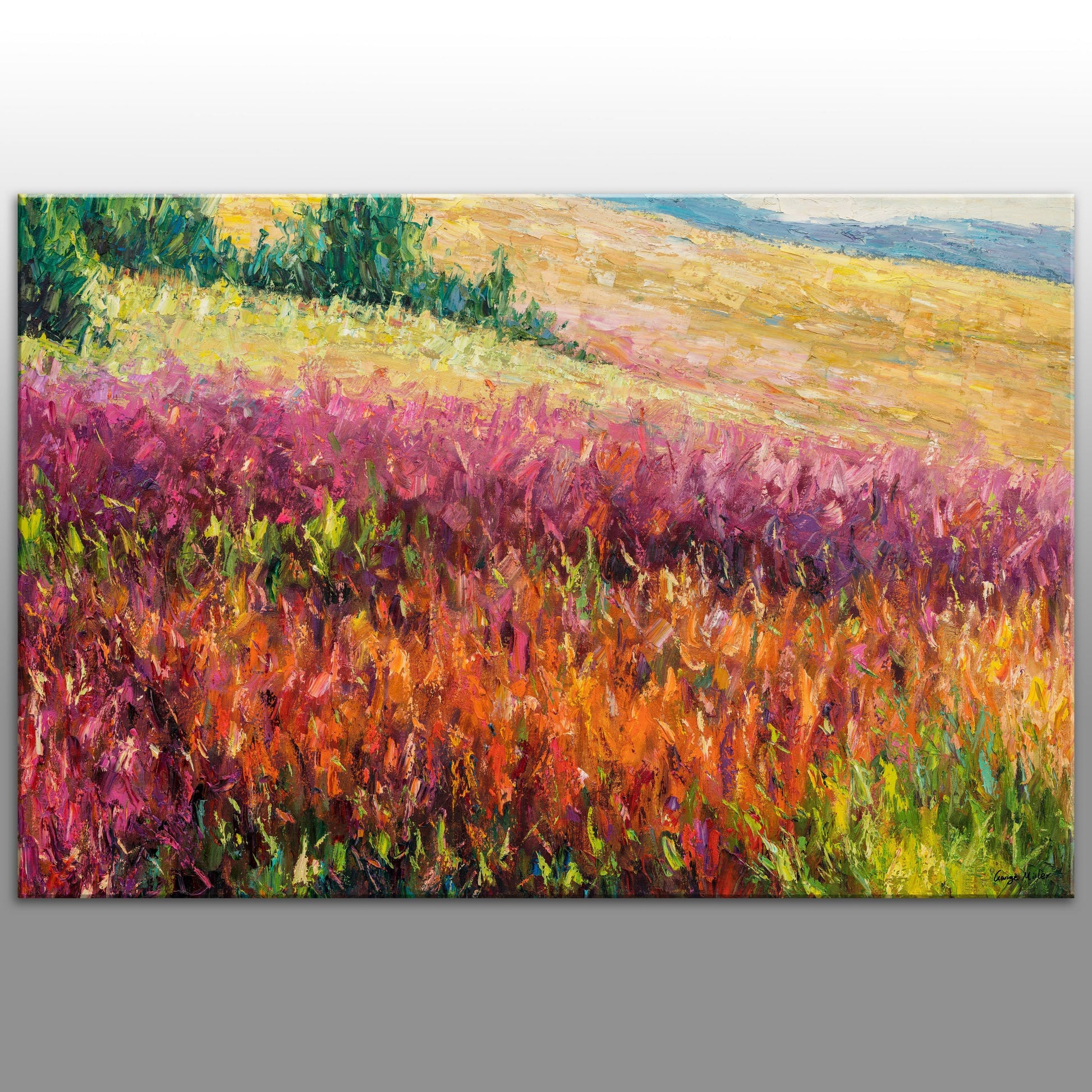 Abstract Canvas Art, Original Abstract Art, Canvas Wall Art, Large Landscape Painting, Modern Art, Large Abstract Painting, Oil Painting