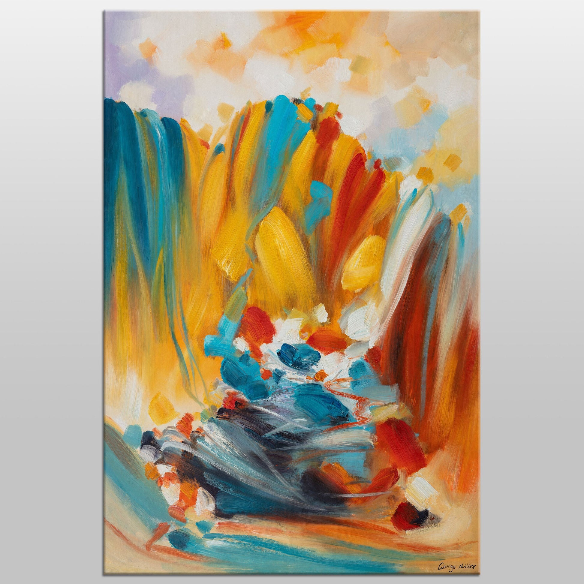 Abstract Oil Painting, Large Abstract Painting, Canvas Art, Extra Large Wall Art, Original Abstract Painting, Rustic Home Decor, Modern Art