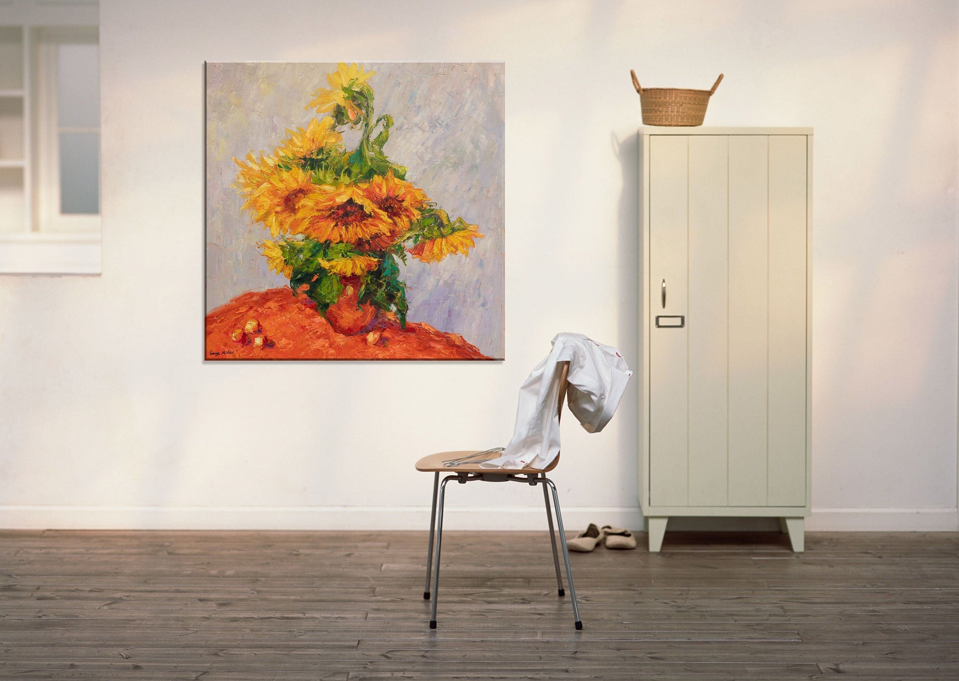 Large Flower Painting, Abstract Canvas Painting, Contemporary Painting, Family Wall Decor, Abstract Flower Painting, Large Canvas Painting
