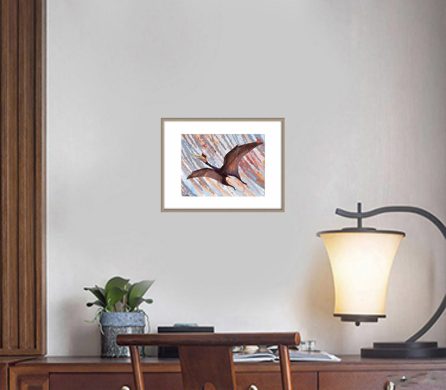 Pterosaur Prints Art, Dinosaurs Print, Wall Décor Dorm, Abstract Artwork, Art Prints, Artwork Original, Modern Art, Original Art Abstract