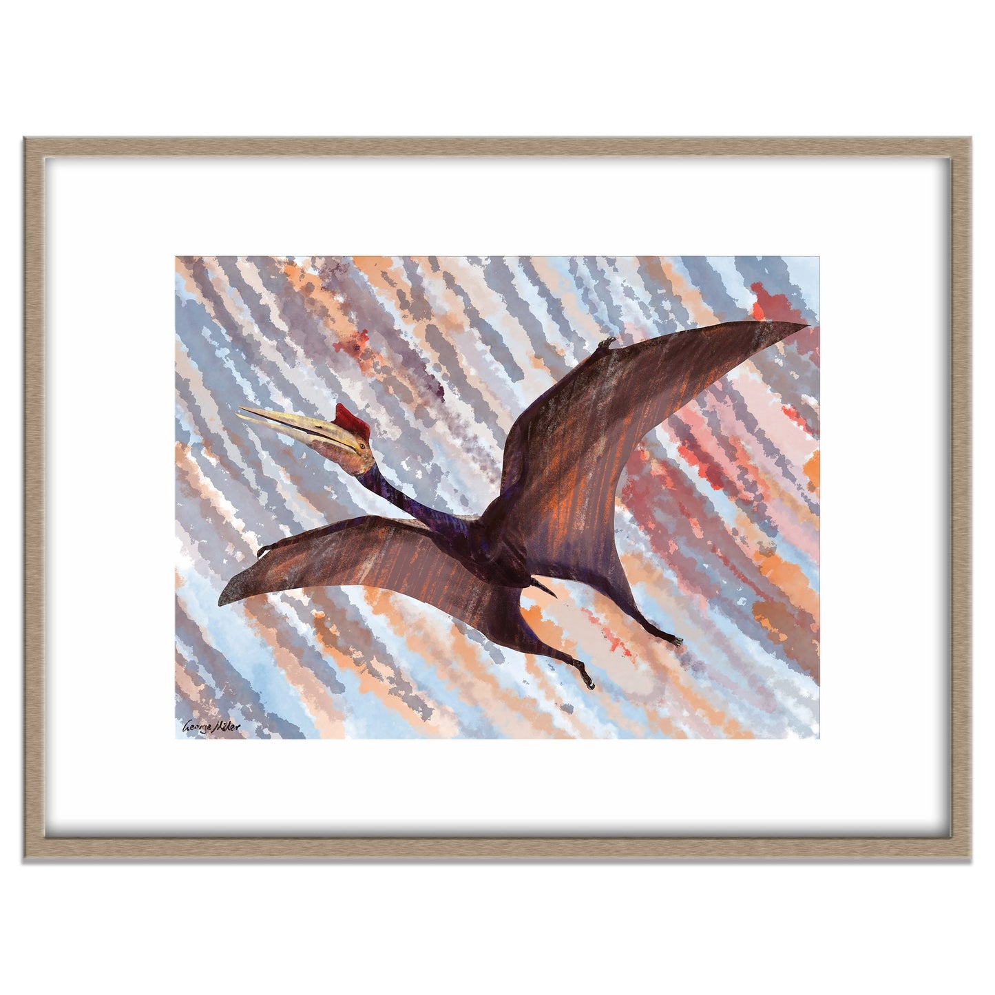 Pterosaur Prints Art, Dinosaurs Print, Wall Décor Dorm, Abstract Artwork, Art Prints, Artwork Original, Modern Art, Original Art Abstract