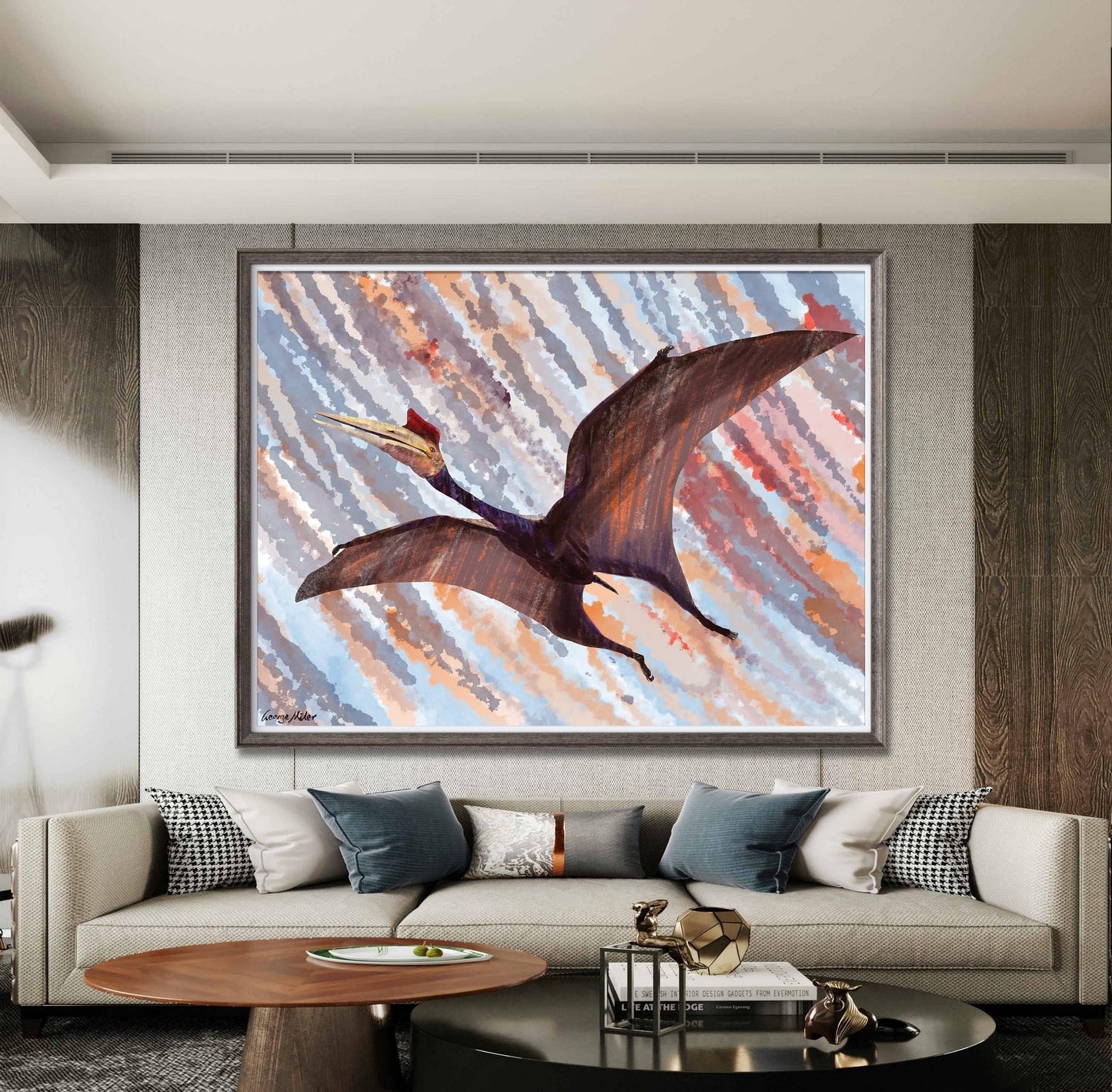 Pterosaur Prints Art, Dinosaurs Print, Wall Décor Dorm, Abstract Artwork, Art Prints, Artwork Original, Modern Art, Original Art Abstract