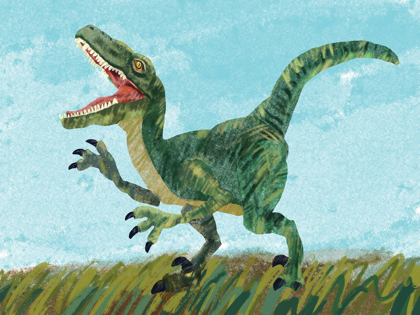 Tyrannosaurus Rex Dinosaur Print, Wall Art, Abstract Art Prints, Art Prints Watercolor, Artwork Original, Modern Art, Watercolor Painting