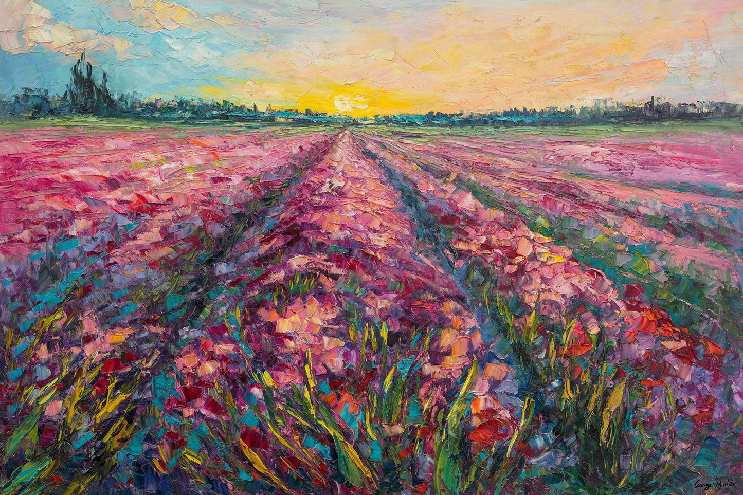 Landscape Oil Painting, Abstract Wall Art, Modern Art, Large Abstract Art, Oil Painting Original, Abstract Oil Painting, Abstract Canvas Art