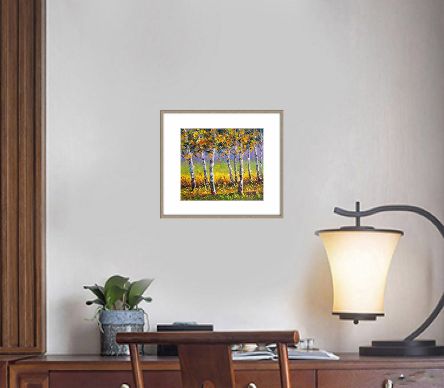 Oil Painting, Village in Spring, Canvas Art, Original Landscape Painting, Original Art, Contemporary Painting, Oil Painting, Wall Decor