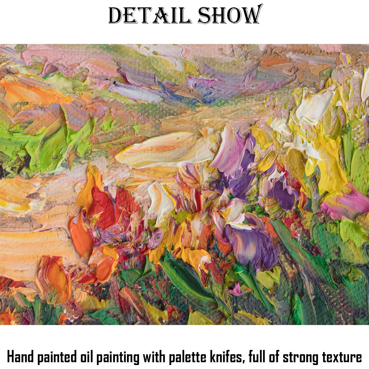 Tuscany Landscape Poppy Fields Small Oil Painting, Original Abstract Art, Small Wall Art, Oil Painting Abstract, Abstract Landscape Painting