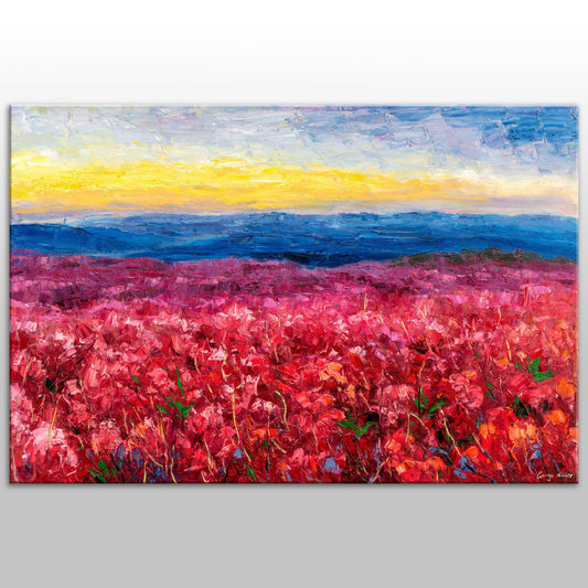 Landscape Oil Painting, Large Wall Art Painting, Abstract Art, Large Canvas Painting, Abstract Canvas Painting, Original Painting, Large Art