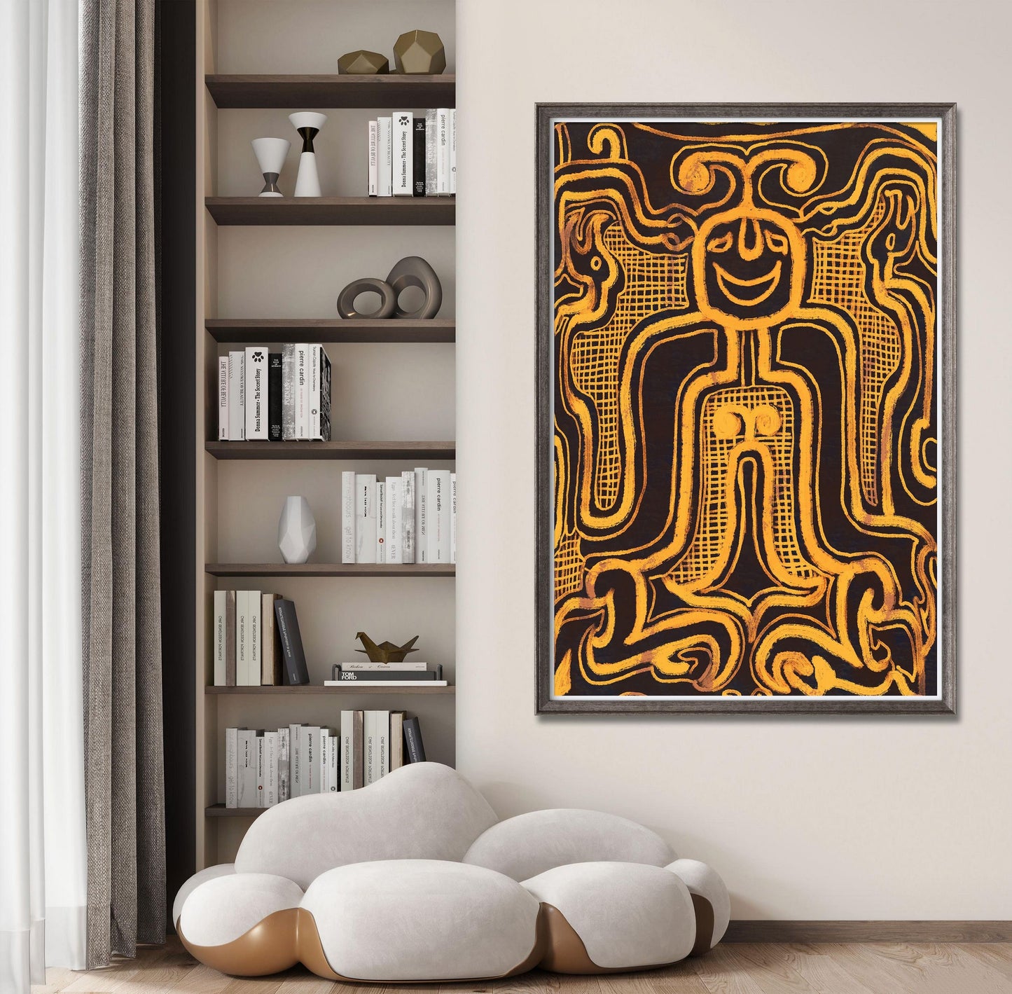 Aboriginal Art Canvas Print, Wall Art, Abstract Print, Art Prints Watercolor, Artwork, Modern Art Print, Art Print Painting Abstract