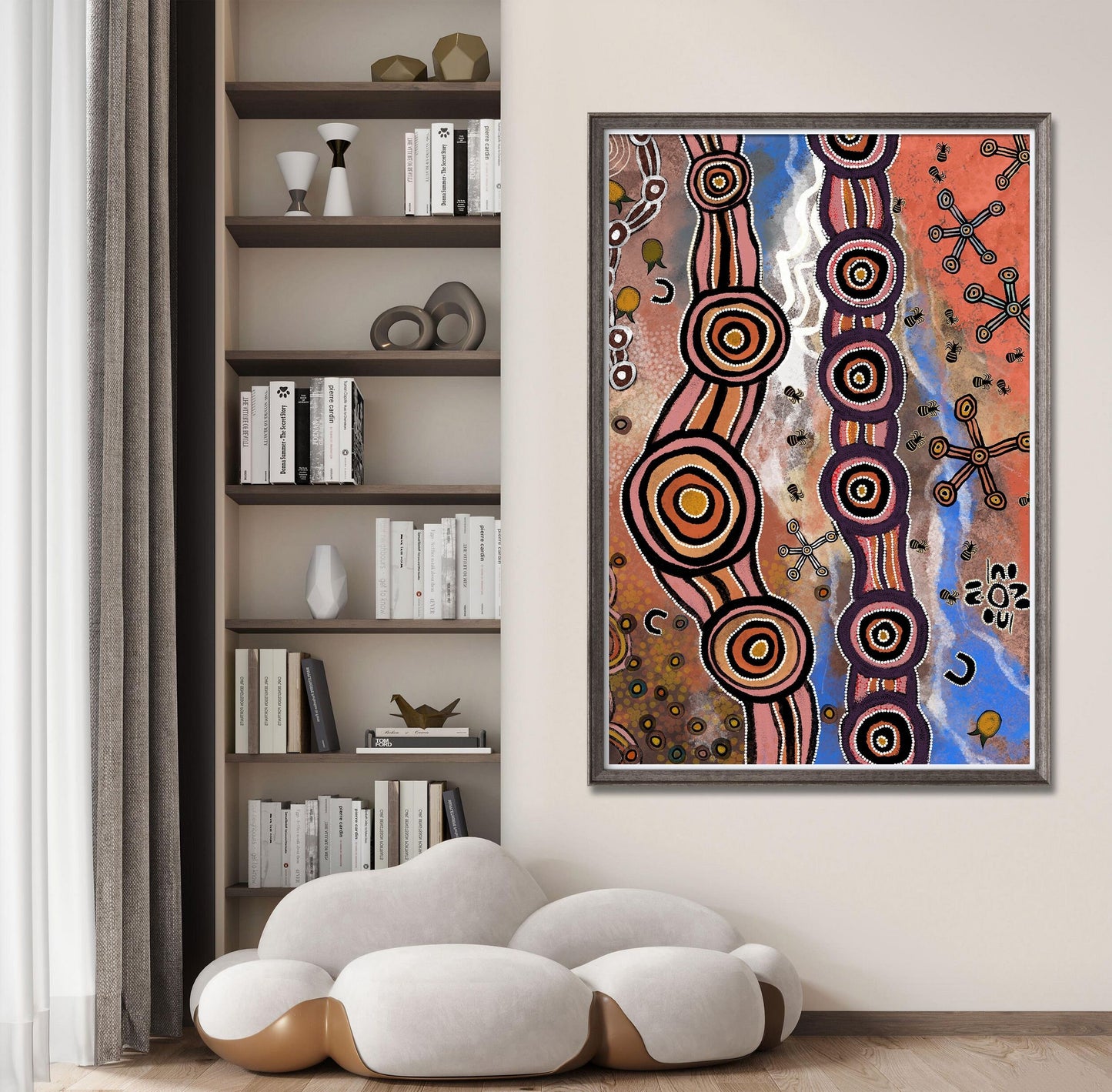Prints Wall Art, Australian Aboriginal Art Print, Wall Art Prints, Abstract Art Print, Art, Artwork, Modern Wall Art, Home Décor Rustic