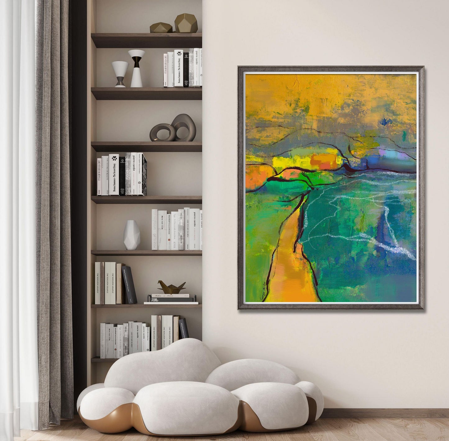 Abstract Landscape Prints Art, Watercolor Print, Wall Prints, Abstract Wall Art, Art Print, Artwork, Modern Wall Art, Abstract Poster