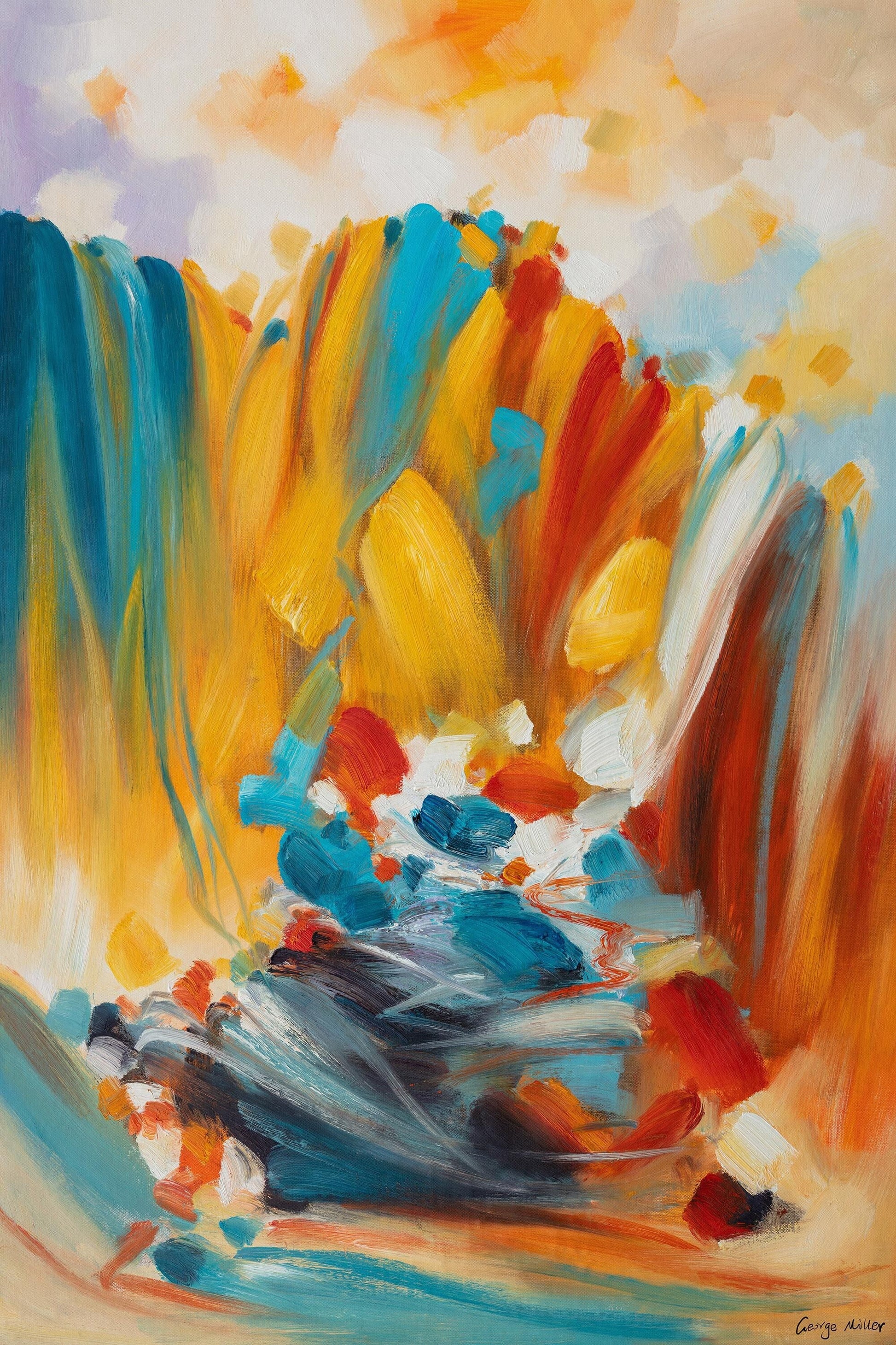 Abstract Oil Painting, Large Abstract Painting, Canvas Art, Extra Large Wall Art, Original Abstract Painting, Rustic Home Decor, Modern Art