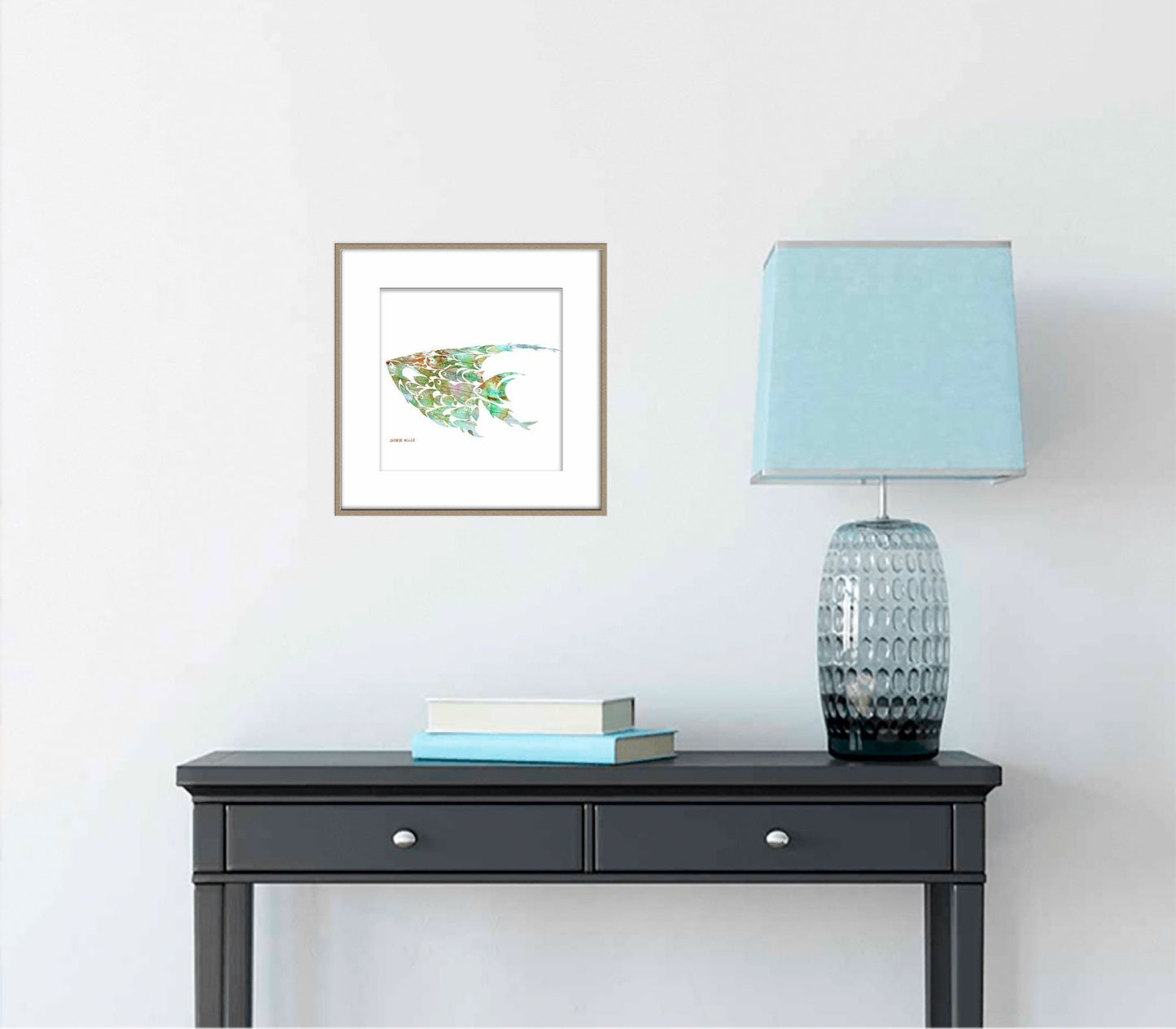 Prints Art, Abstract Canvas Print Fish, Wall Prints Minimalist, Abstract Art Print, Art Print, Artwork, Modern Art, Kids Room Decor