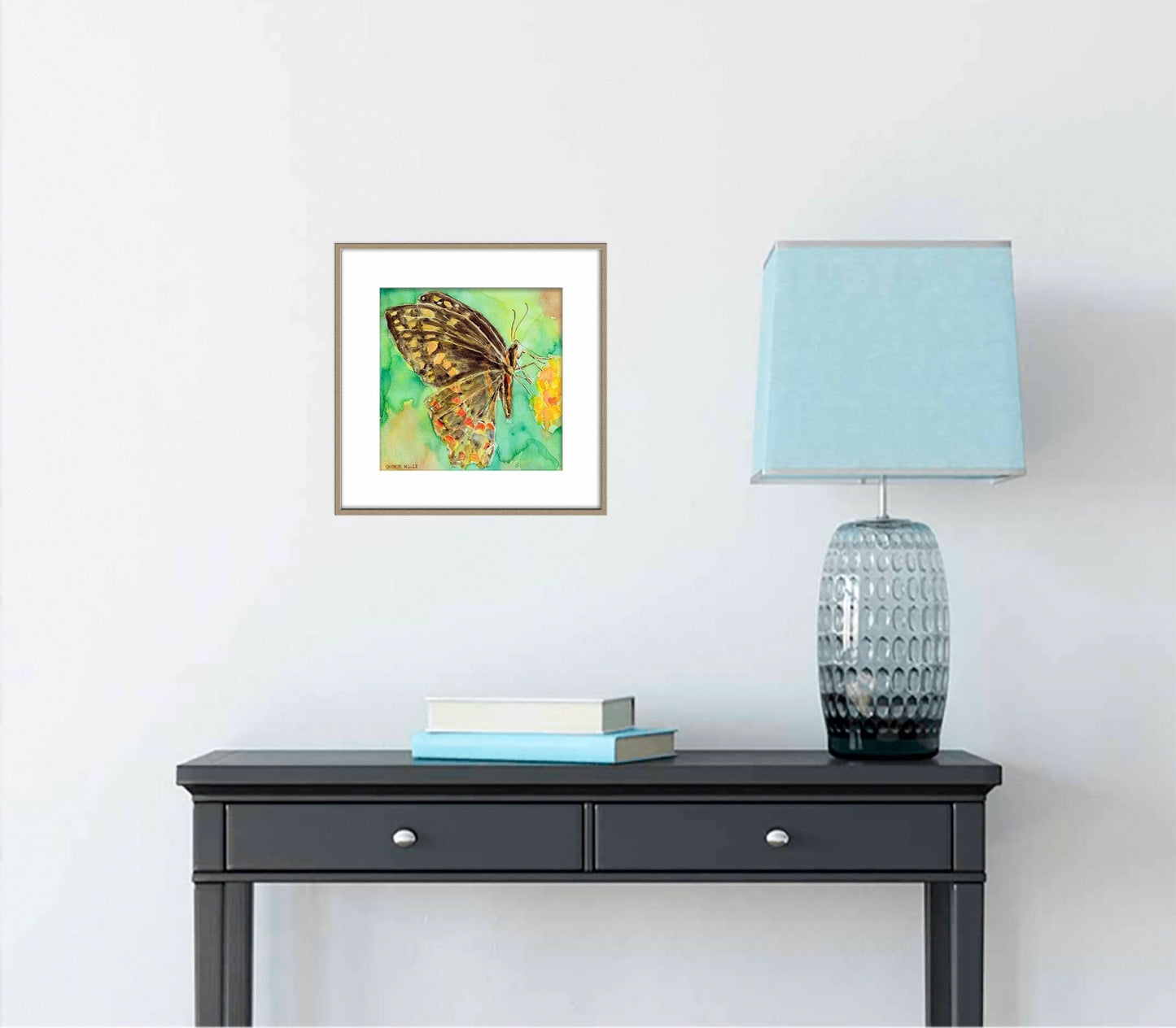 Giclée Print Butterfly, Print, Watercolor Flowers Print, Wall Art Abstract, Abstract Print, Fine Art Prints, Artwork, Modern Art Print