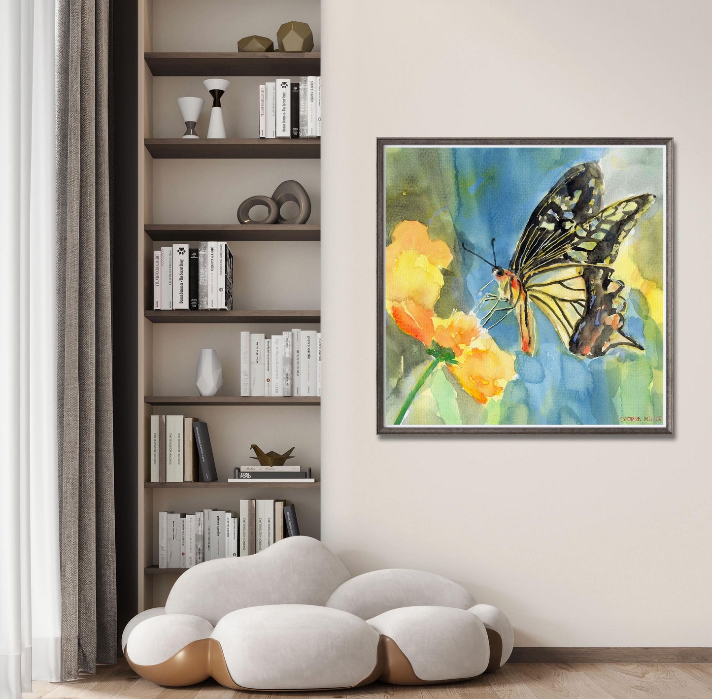 Butterfly Print Art, Watercolor Print, Wall Art Prints, Abstract Art, Art Print, Artwork Original, Modern Wall Art, Original Art Watercolor