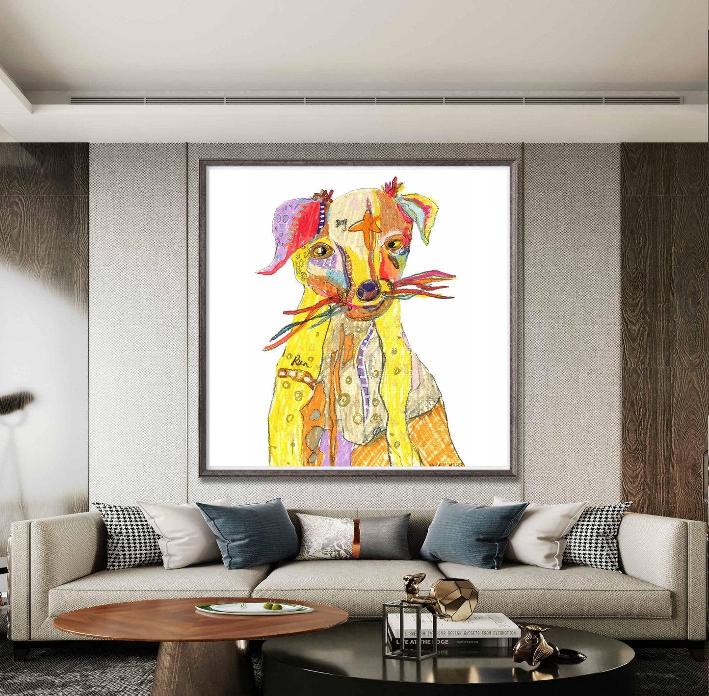 Prints Art, Abstract Dog Wall Art, Abstract Wall Art, Art Painting, Artwork, Modern Art Print, Watercolor Painting Abstract, Home Décor