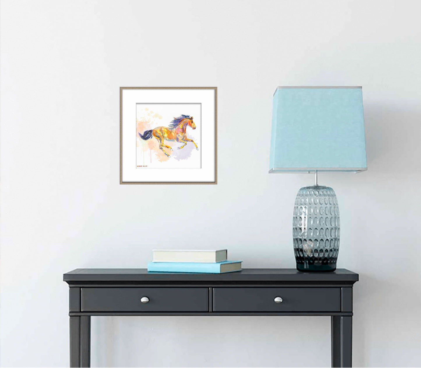 Horse Print, Watercolor Print, Wall Prints, Abstract Artwork, Art Prints, Artwork, Modern Art, Original Art, Dorm Décor, Birthday Gift