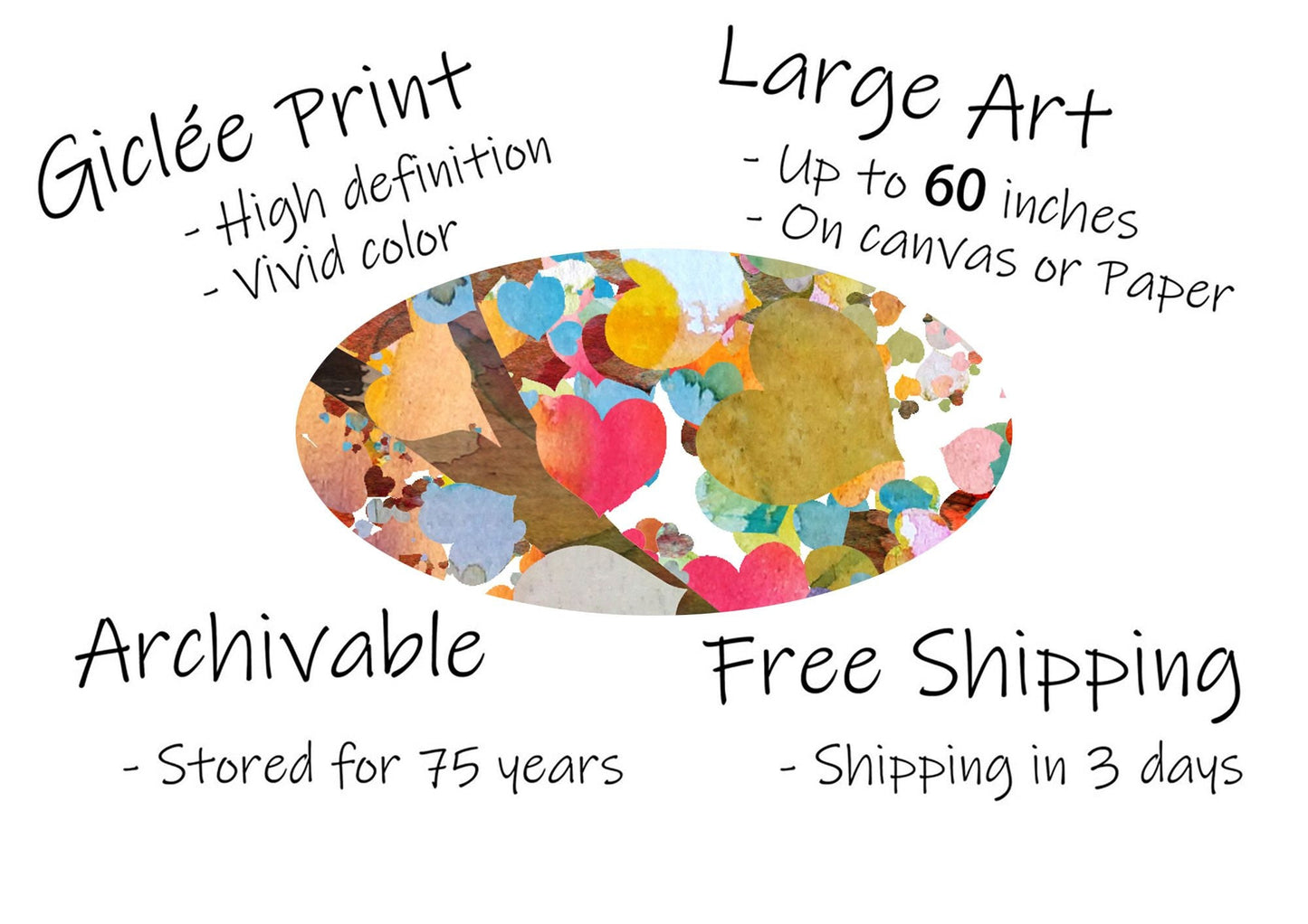 Canvas Print, Watercolor Print, Wall Art Prints Nature, Abstract Print, Art Print Watercolor, Modern Wall Art, Tree of Love, Wedding Gift