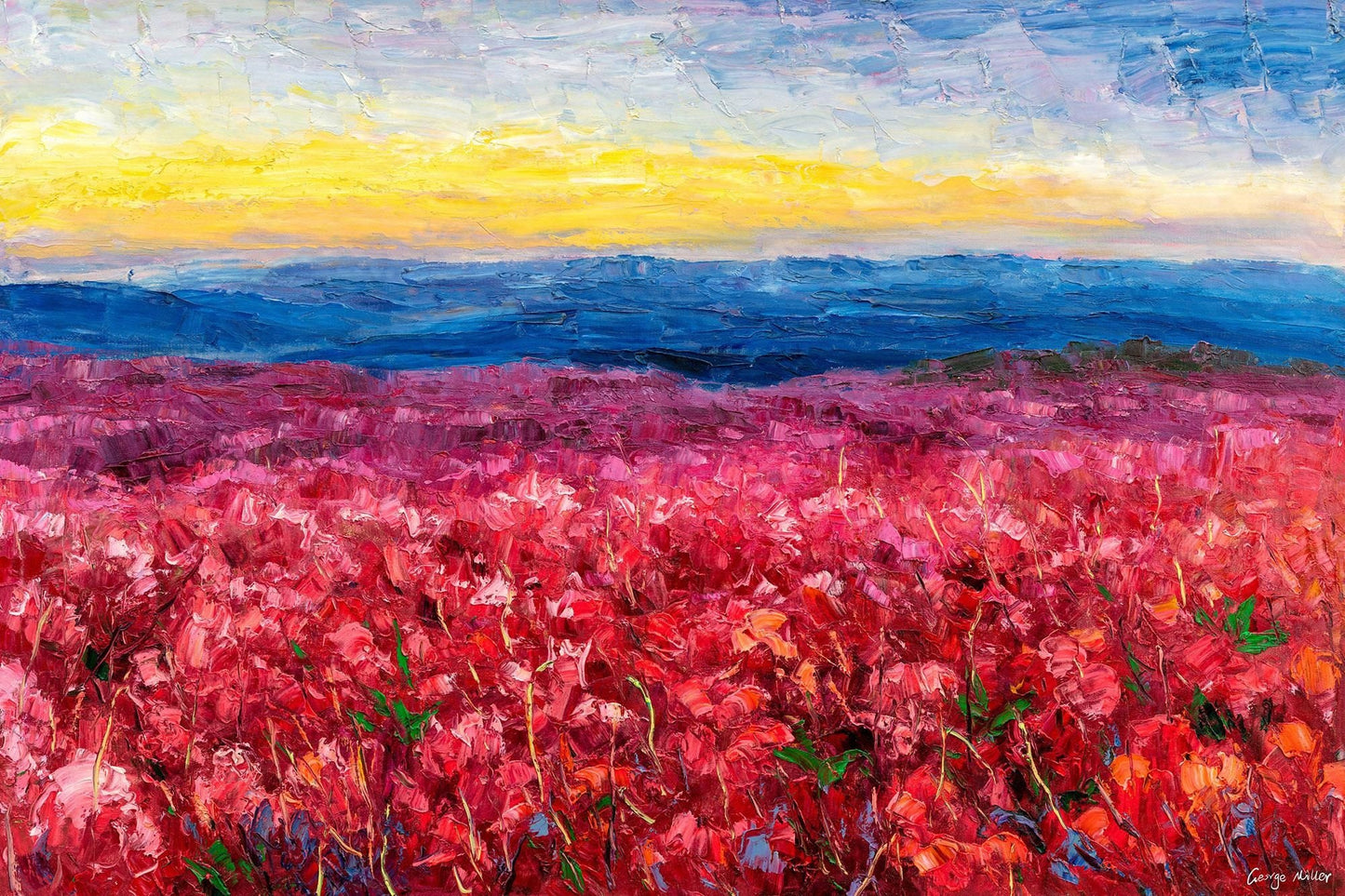 Landscape Oil Painting, Large Wall Art Painting, Abstract Art, Large Canvas Painting, Abstract Canvas Painting, Original Painting, Large Art