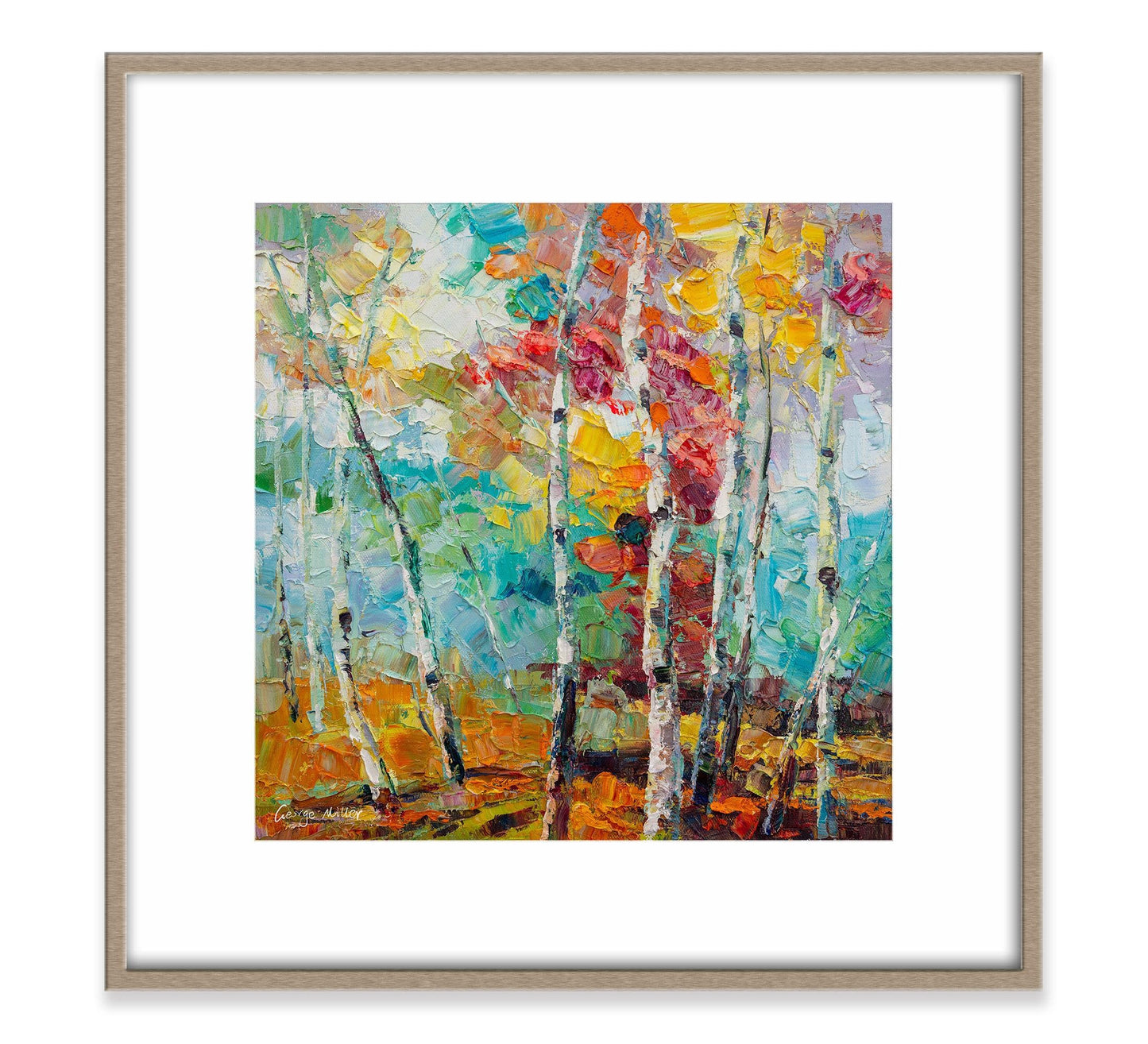 Oil Painting Abstract, Contemporary Art, Rustic Kitchen Decor, Small Wall Art Painting, Landscape Canvas Art, Original Art, Small Painting