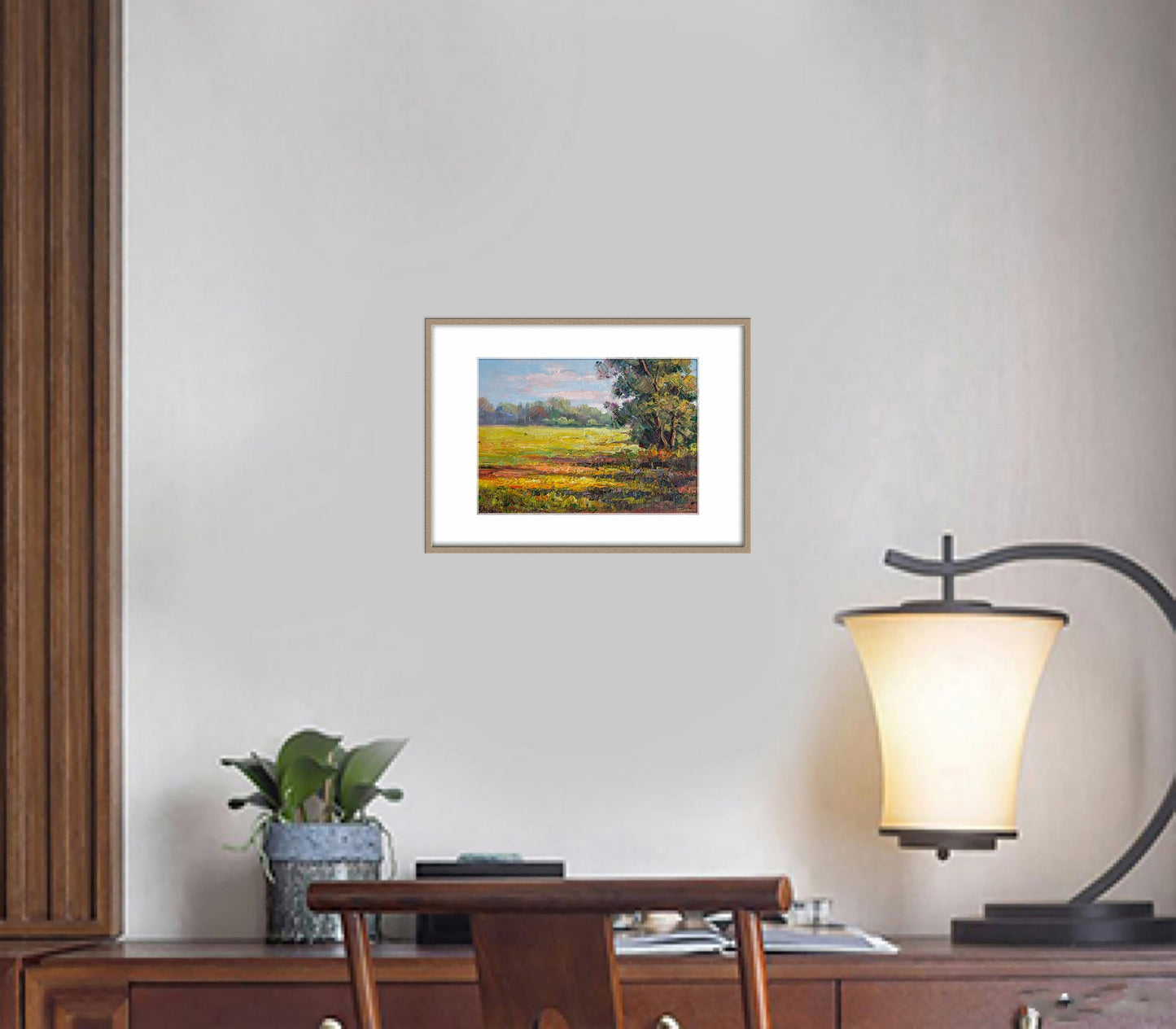 Abstract Canvas Painting, Landscape Oil Painting, Small Canvas Art, Canvas Wall Decor, Original Abstract Painting, Abstract Painting, Modern