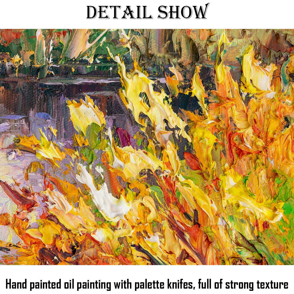 Landscape Painting, Oil Painting, Spring Moutain, Small Canvas Painting, Canvas Wall Decor, Original Abstract Painting, Canvas Painting
