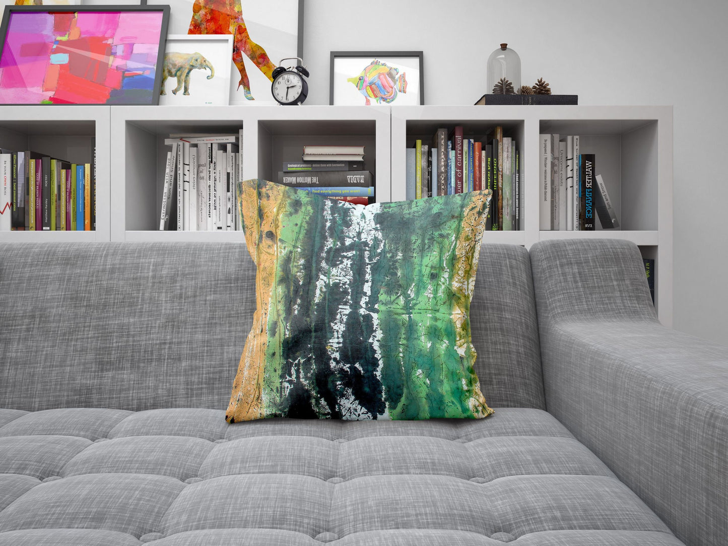 Spring Pillow Cases, Tapestry Pillows, Abstract Throw Pillow Cover, Artist Pillow, 24X24 Pillow Case, Home Decor Pillow, Sofa Pillows