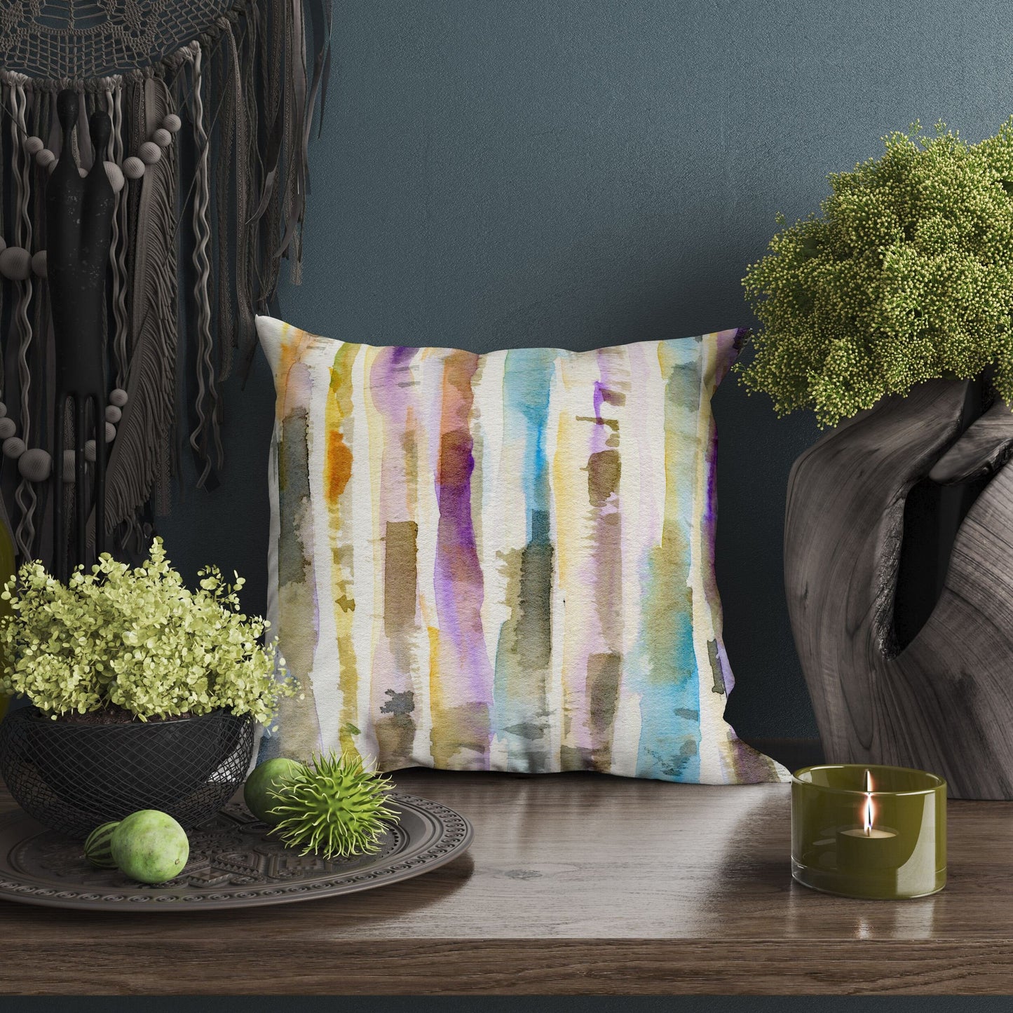 Fall Pillow Cases, Throw Pillow Cover, Abstract Floral Pillow Covers, Designer Pillow, Colorful Pillow Case, Housewarming Gift