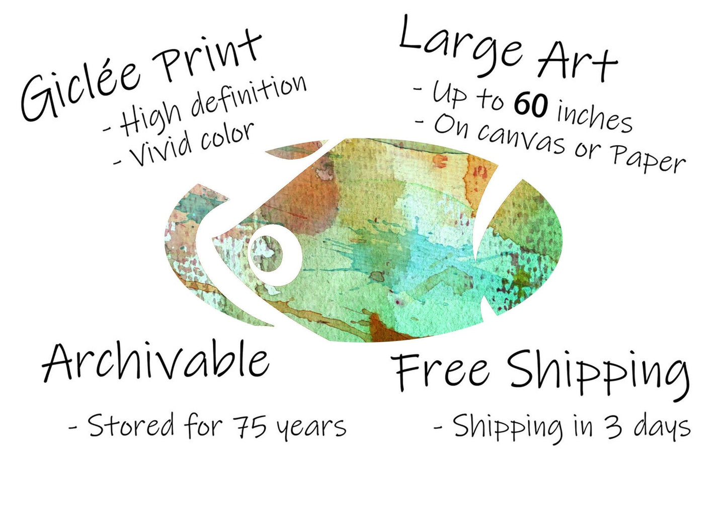 Prints Art, Abstract Canvas Print Fish, Wall Prints Minimalist, Abstract Art Print, Art Print, Artwork, Modern Art, Kids Room Decor