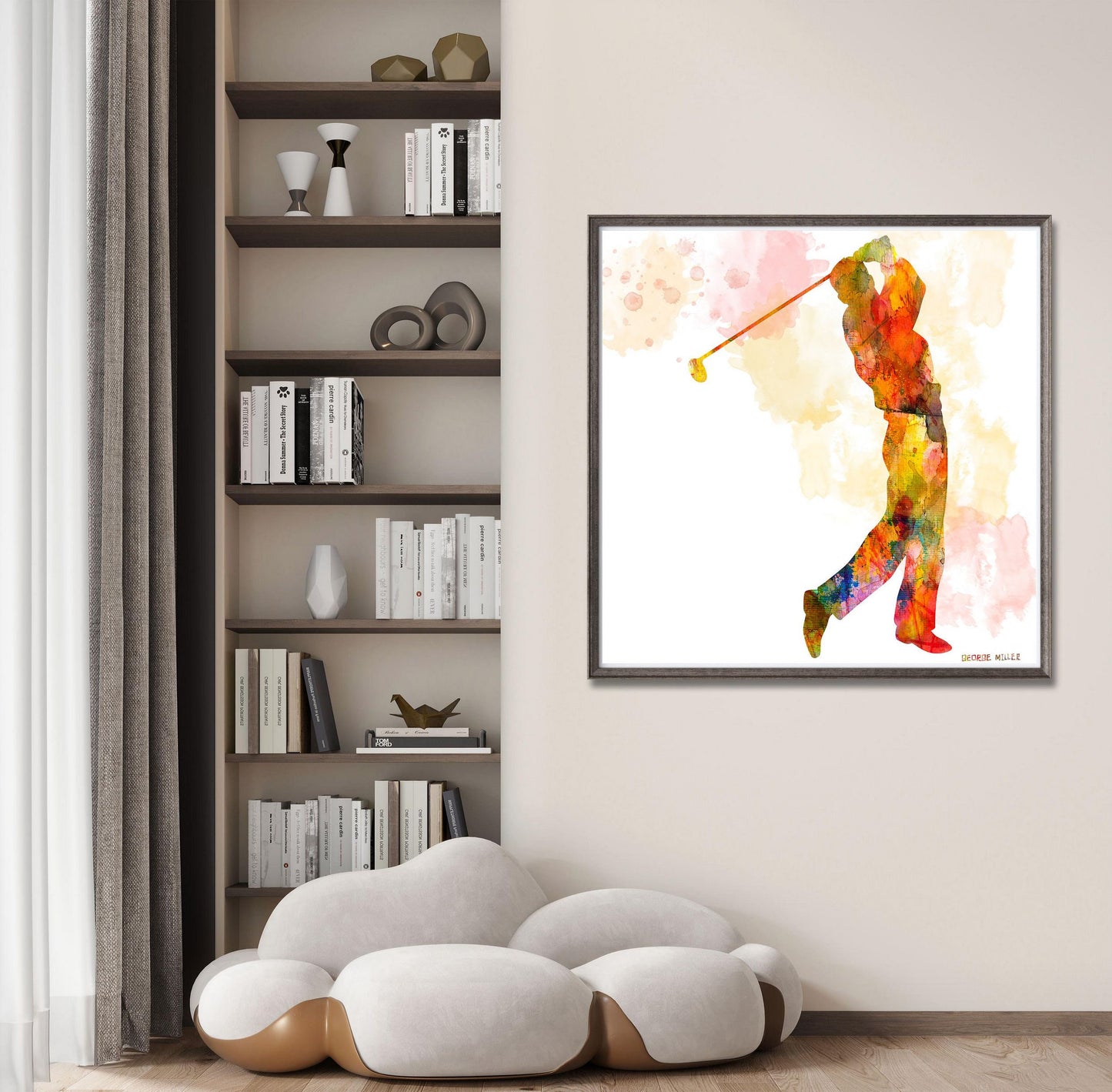 Art Print Watercolor, Oversized Modern Art, Print Art, Canvas Print Golf, Wall Art Prints, Abstract Watercolor, Artwork, Contemporary Art